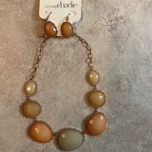 Charming Charlie’s necklace and earrings set